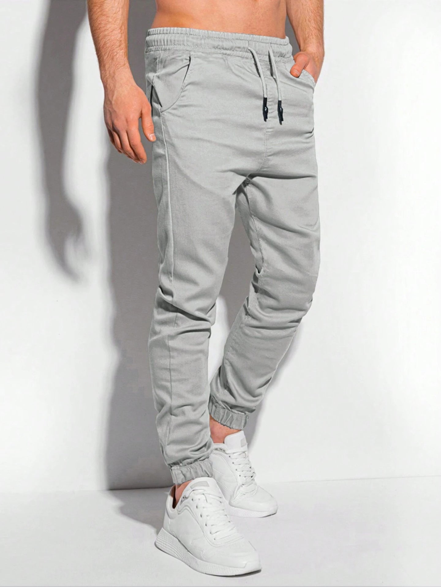 Men Grey Joggers
