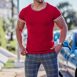 Round Neck Slim Fit T-shirt