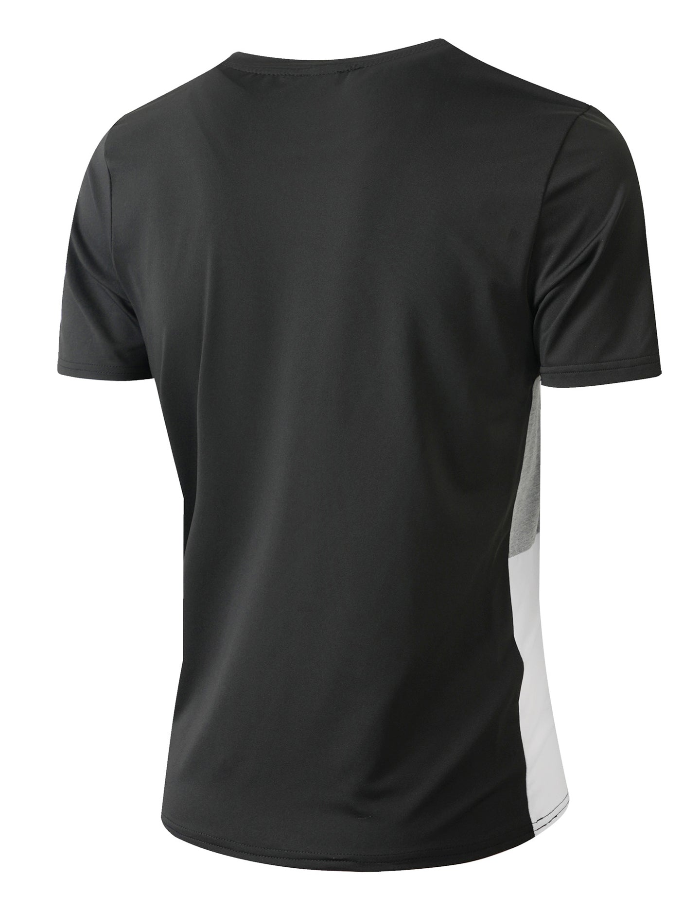 Men Colourblocked Round Neck T-shirt