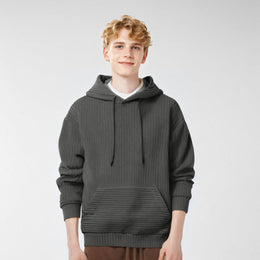 Men Long Sleeves Hooded Sweatshirt