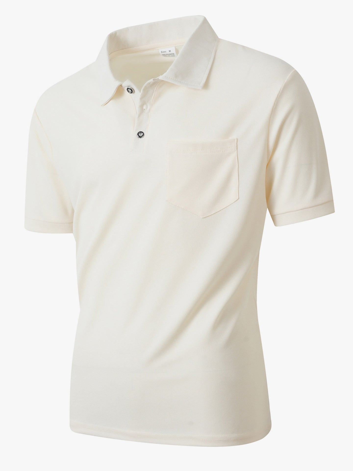 Men Solid Polo Collar T-shirt