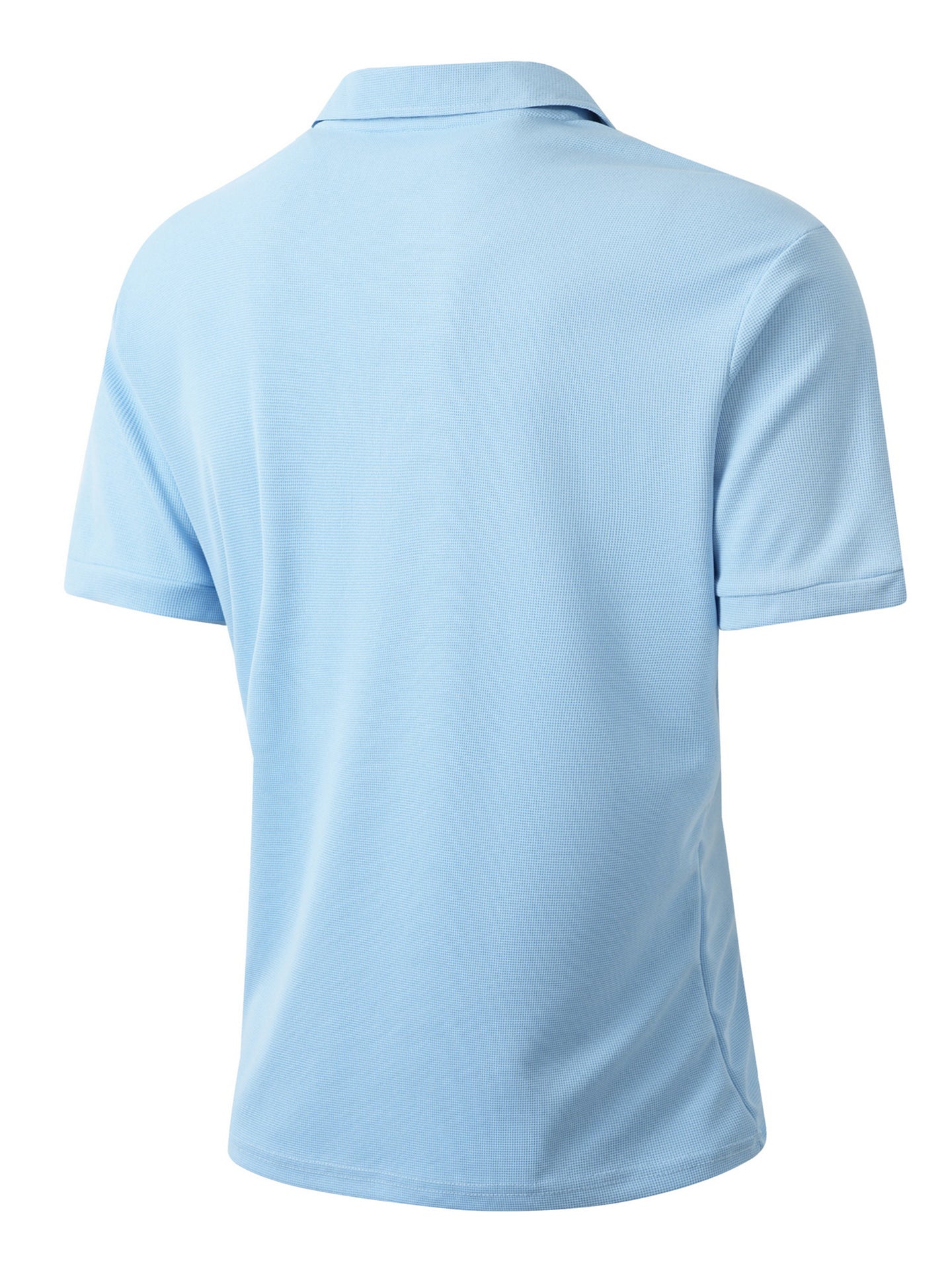Men Solid Polo Collar T-shirt
