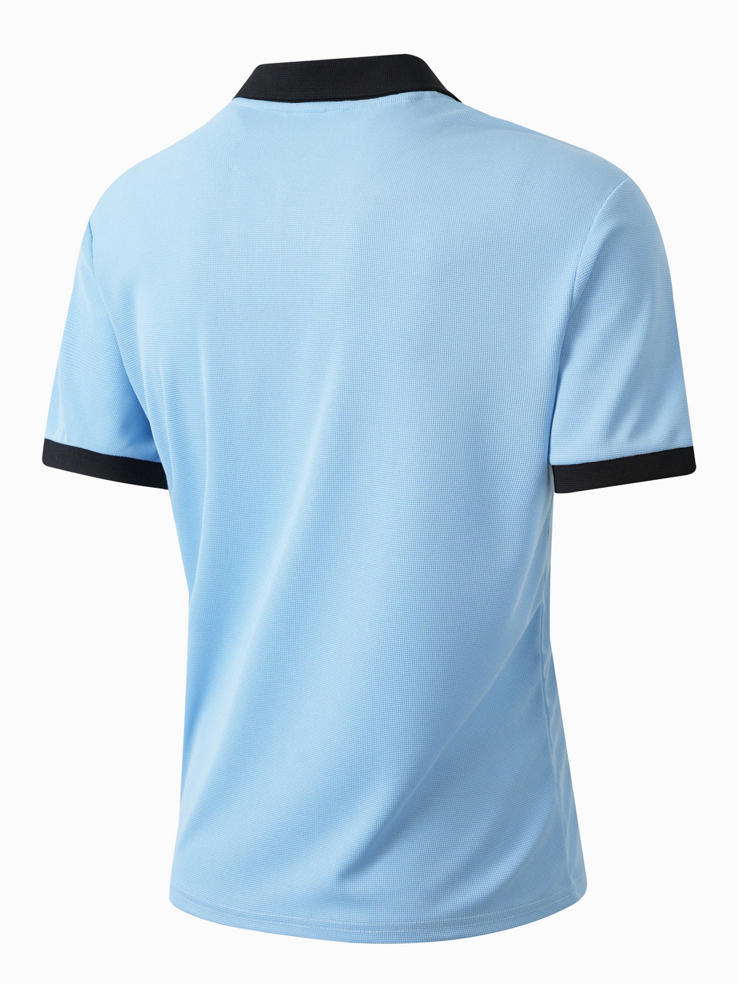 Men Solid Polo Collar T-shirt