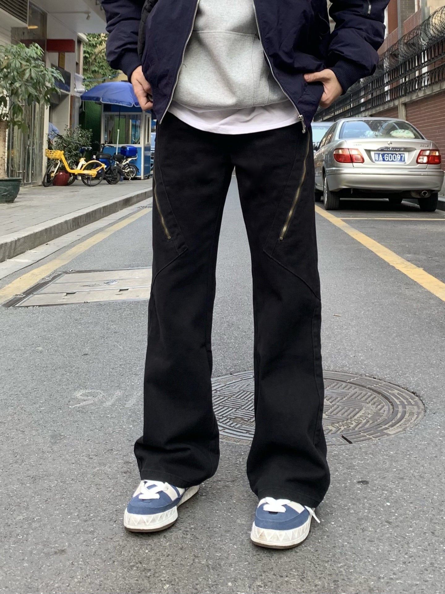 Men Wide Leg Jeans