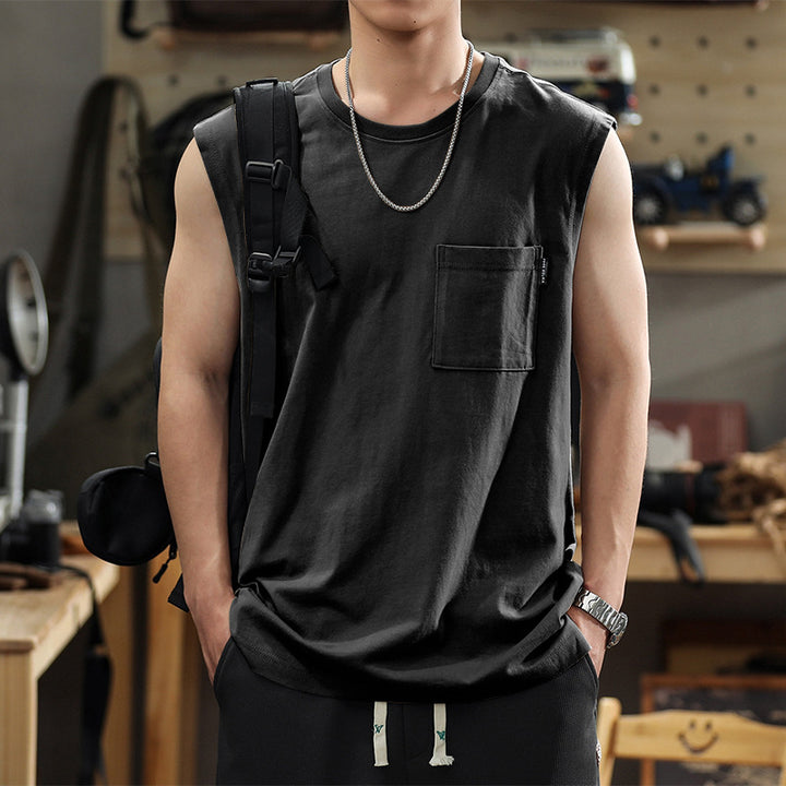 Men Regular Fit Round Neck Tshirt