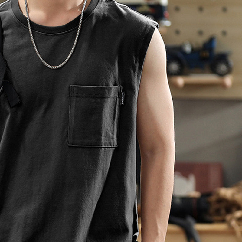 Men Regular Fit Round Neck Tshirt