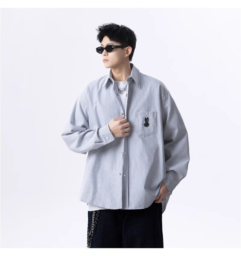 Textured Spread Collar Regular Fit Shirt
