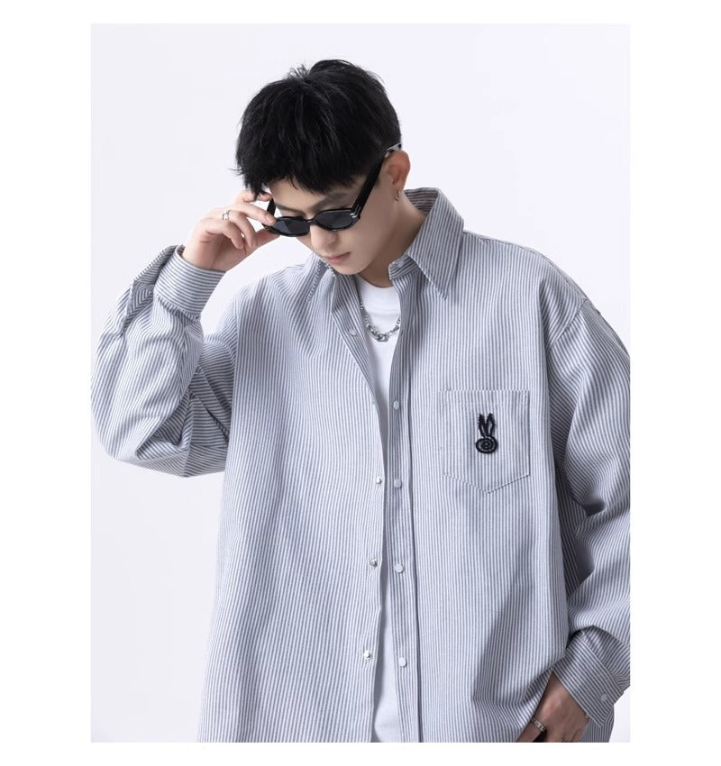 Textured Spread Collar Regular Fit Shirt