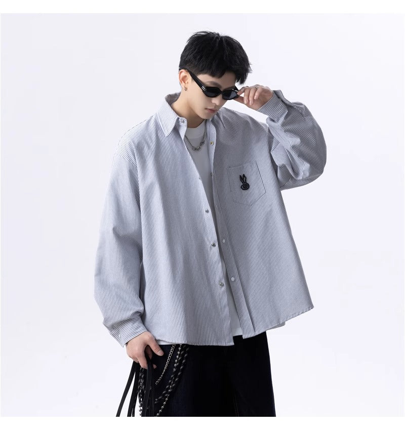 Textured Spread Collar Regular Fit Shirt
