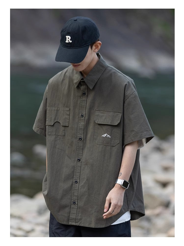 Oversized Solid Shirt
