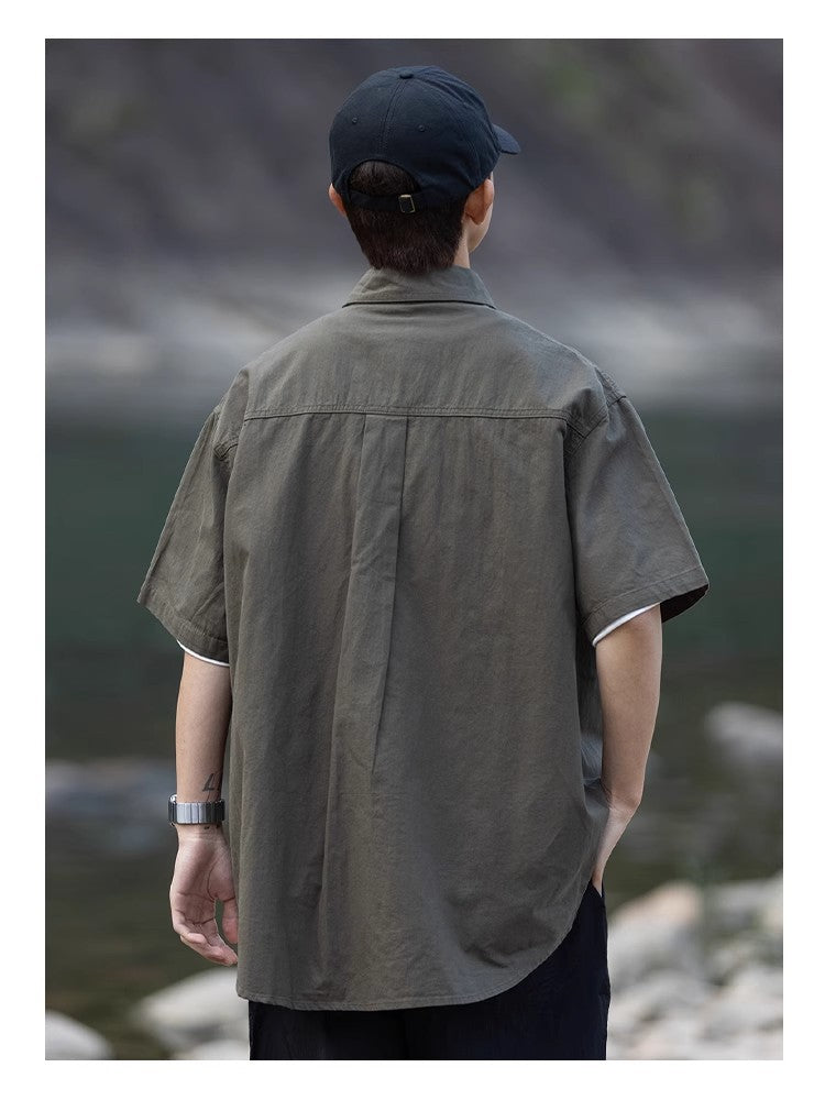 Oversized Solid Shirt