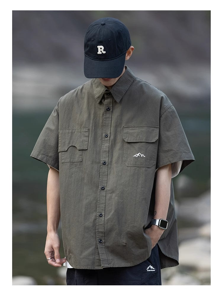 Oversized Solid Shirt