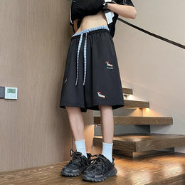 Men Printed Low-Rise Shorts