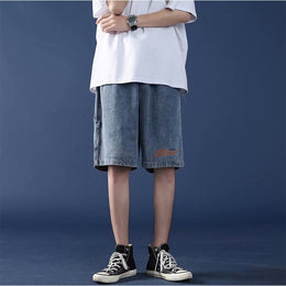 Men Regular Fit Denim Shorts