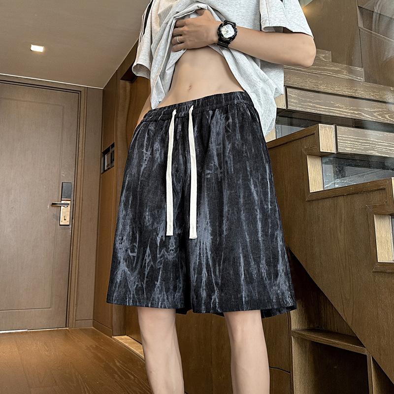 Men Abstract Printed Outdoor Shorts
