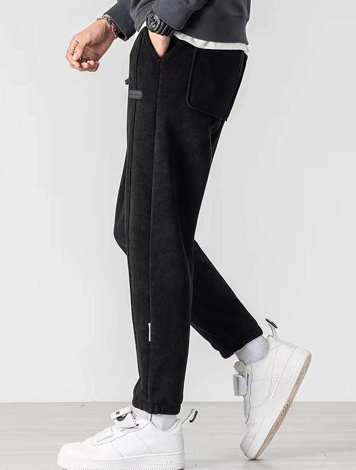 Men Regular Fit Jogger Trousers