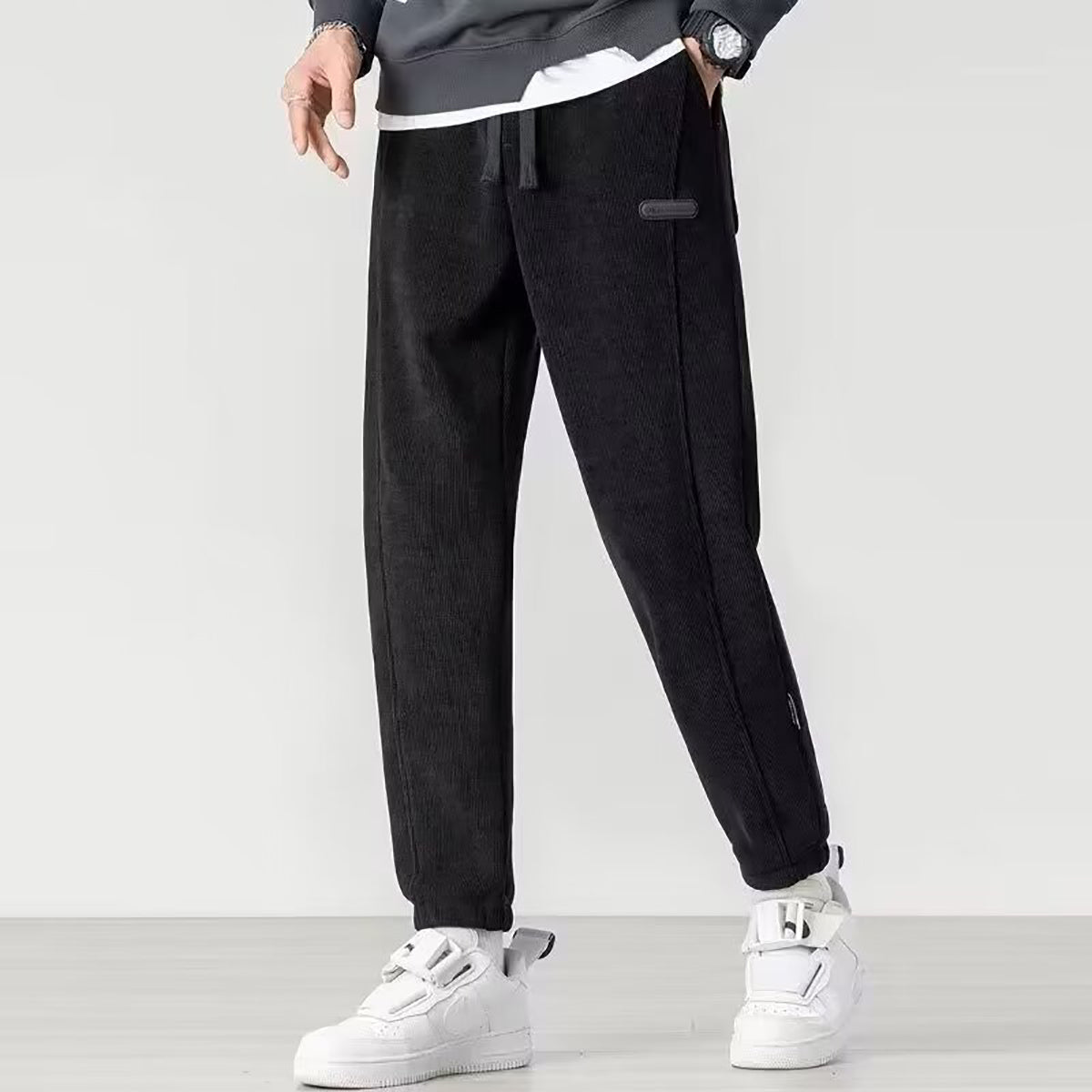 Men Regular Fit Jogger Trousers