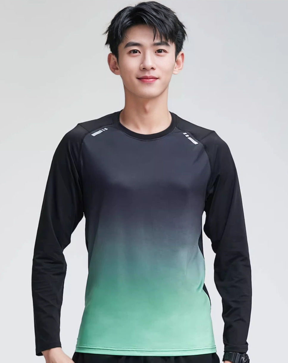 Round Neck Long Sleeves Tshirt