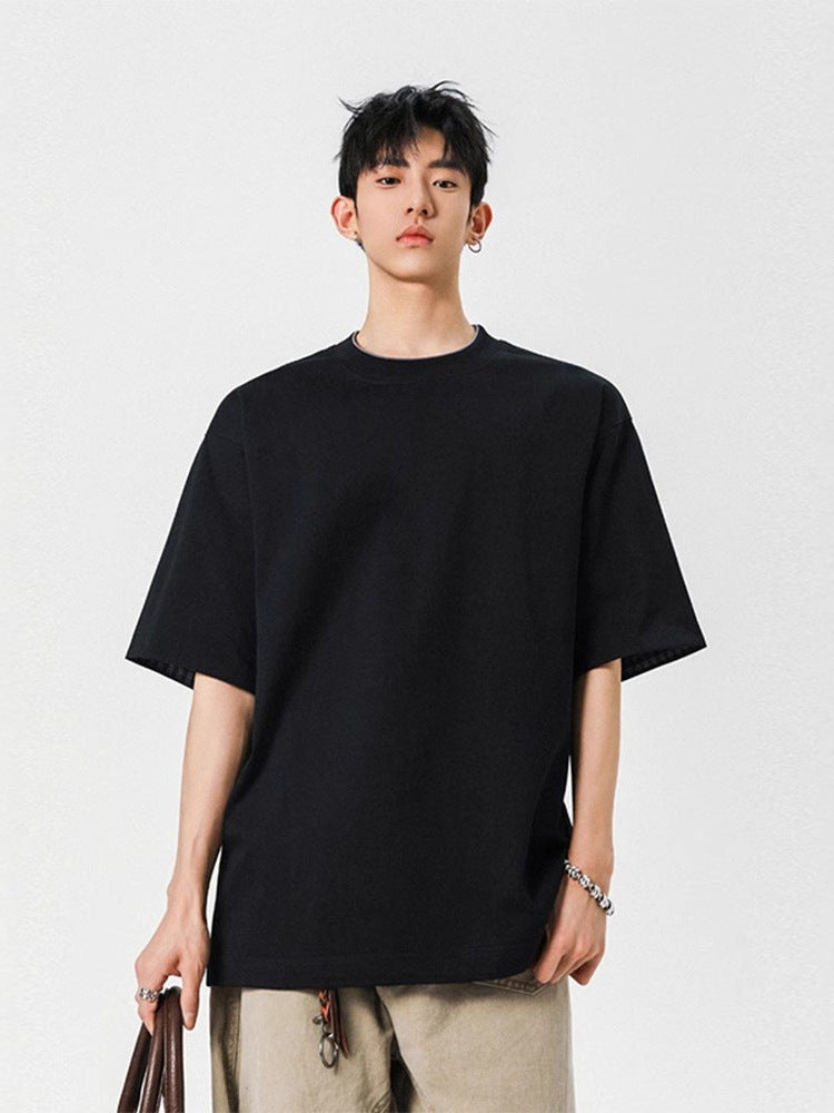Oversized Drop-Shoulder Sleeves T-Shirt