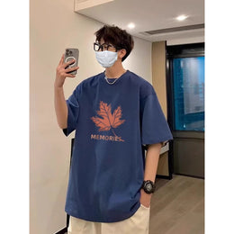 Graphic Printed Oversized Round Neck T-shirt