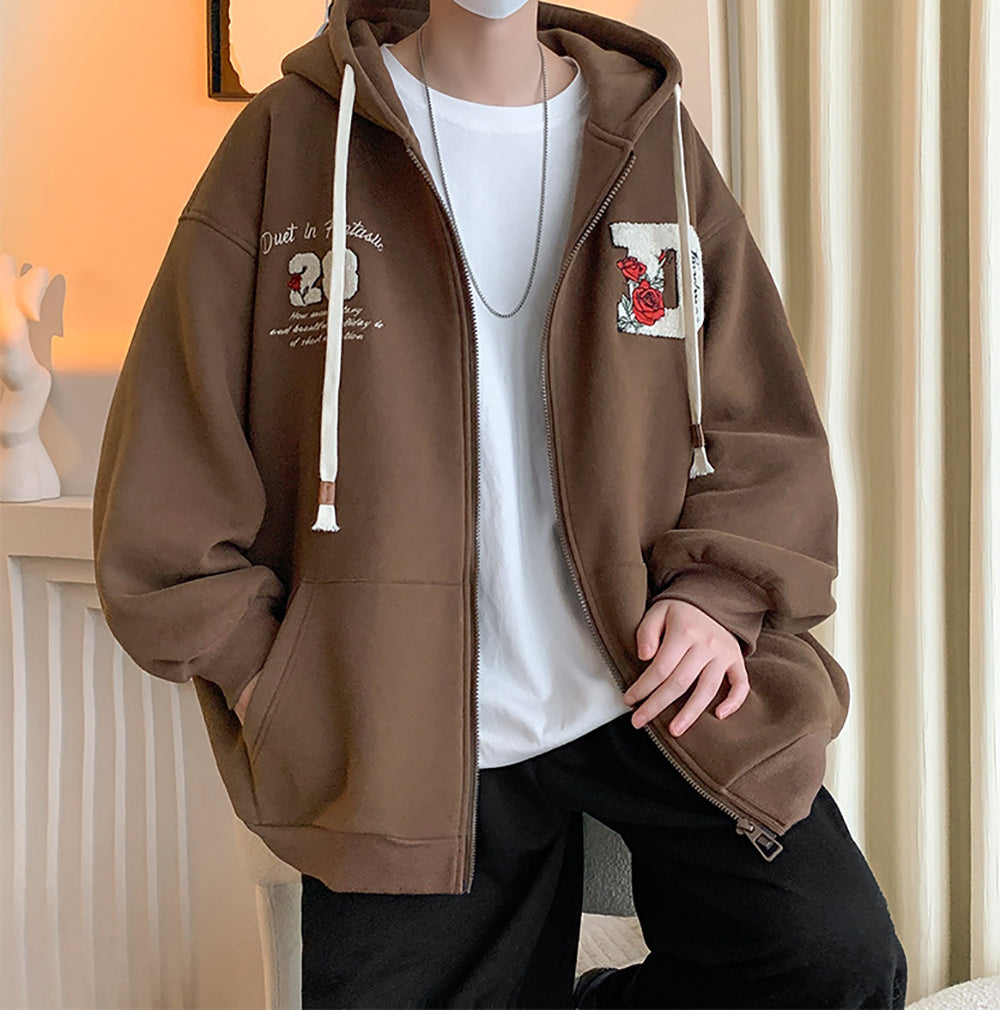 Men Hooded Pullover Sweatshirt