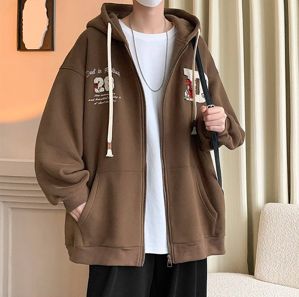 Men Hooded Pullover Sweatshirt
