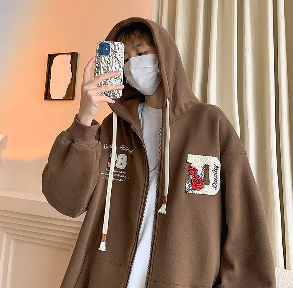 Men Hooded Pullover Sweatshirt