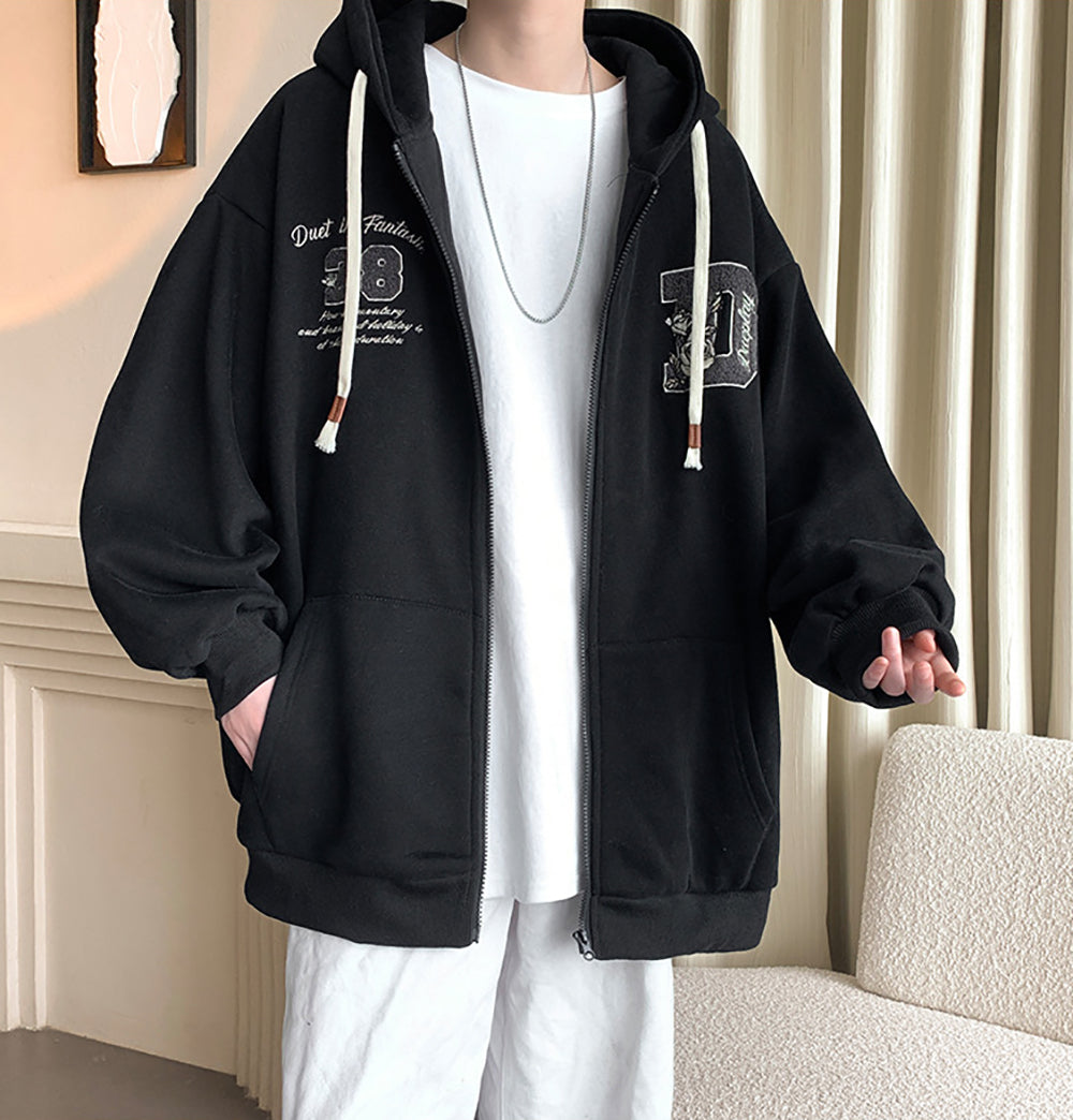 Men Hooded Long Sleeves Sweatshirt