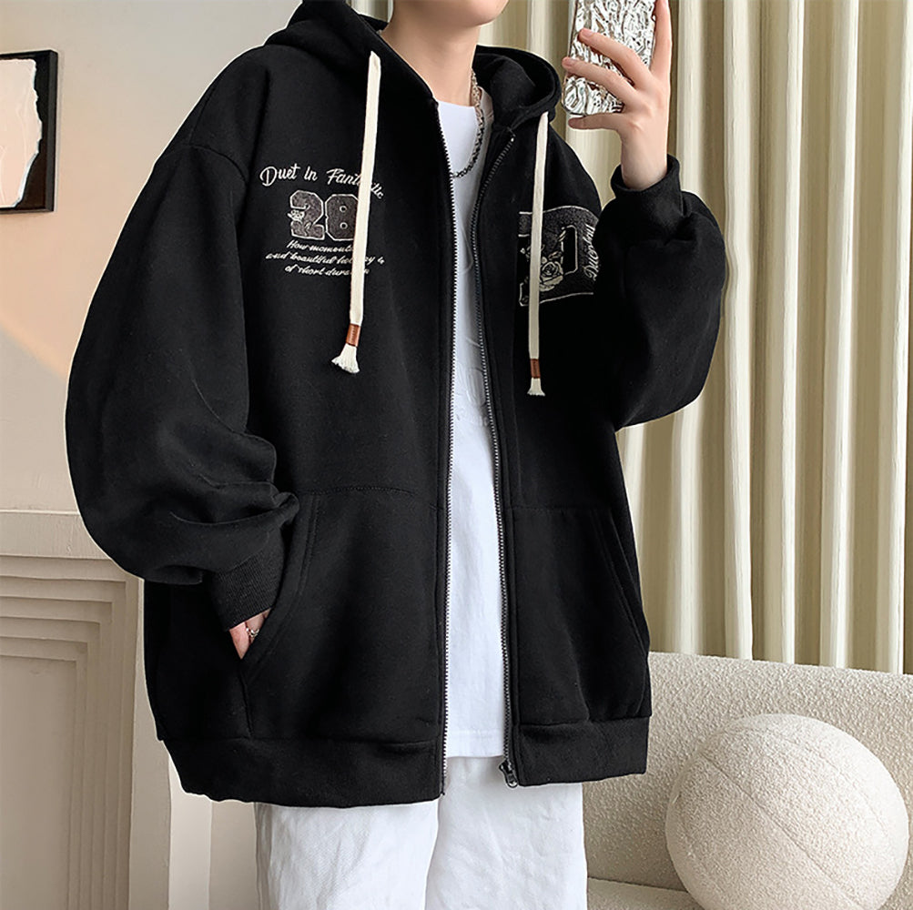 Men Hooded Long Sleeves Sweatshirt