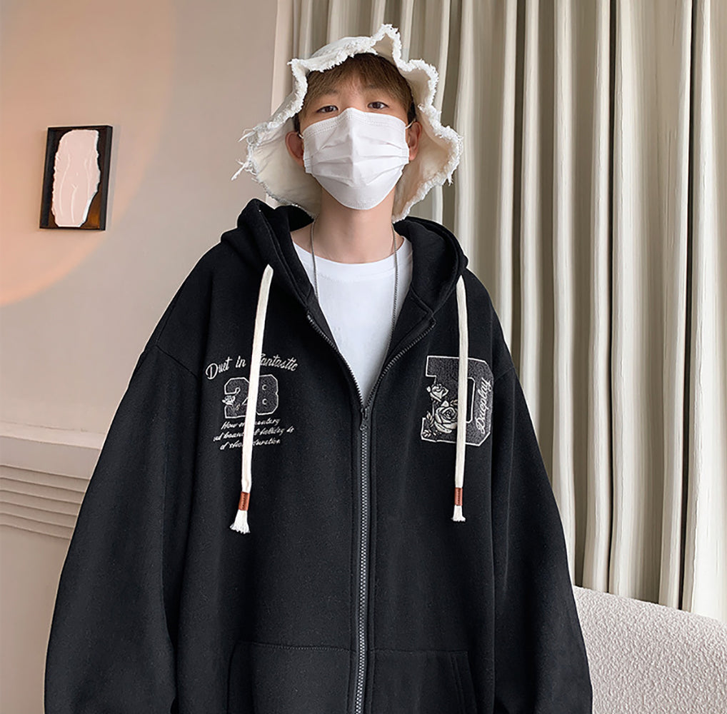 Men Hooded Long Sleeves Sweatshirt