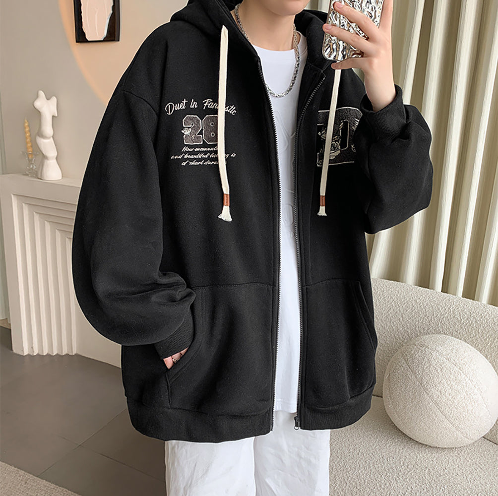 Men Hooded Long Sleeves Sweatshirt