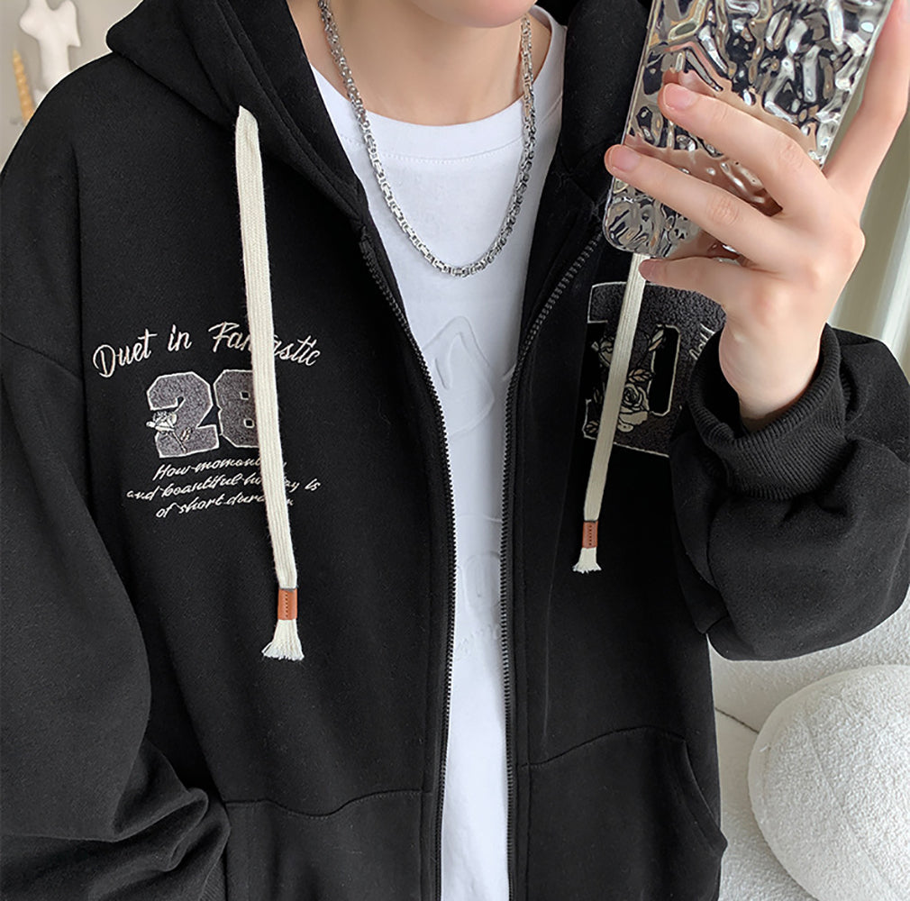 Men Hooded Long Sleeves Sweatshirt