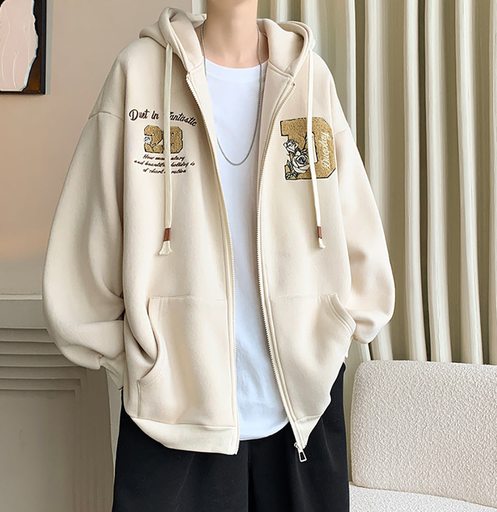 Men Hooded Long Sleeves Sweatshirt