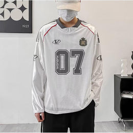 Men Typography Printed Raw Edge T-shirt