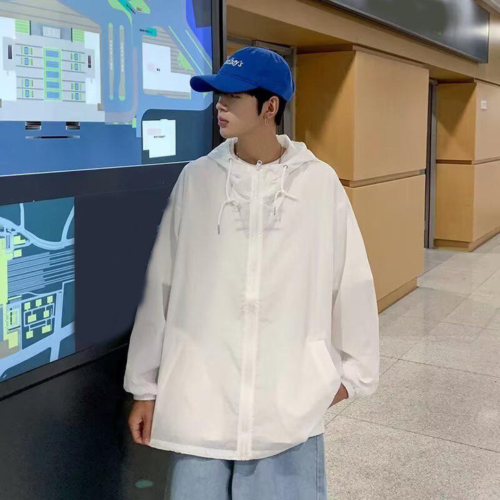 Men Open Front Jacket