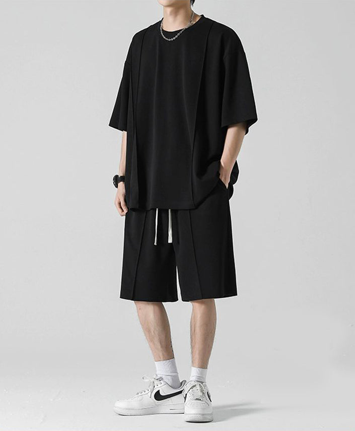 Round Neck T-shirt With Shorts