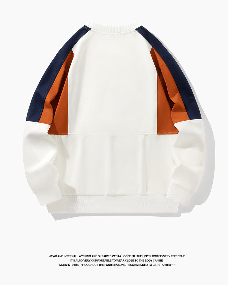 Men Colourblocked Sweatshirt