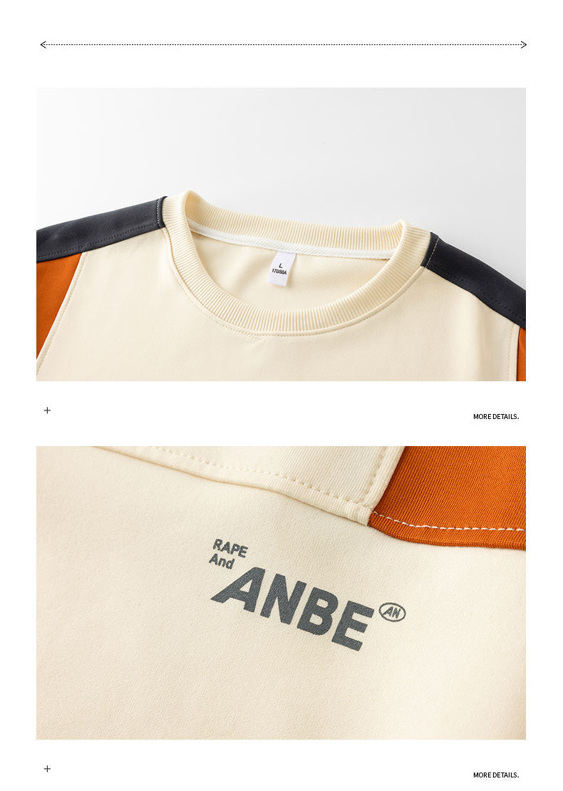 Men Colourblocked Pullover Sweatshirt