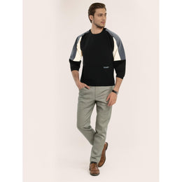 Men Colourblocked Pullover Sweatshirt