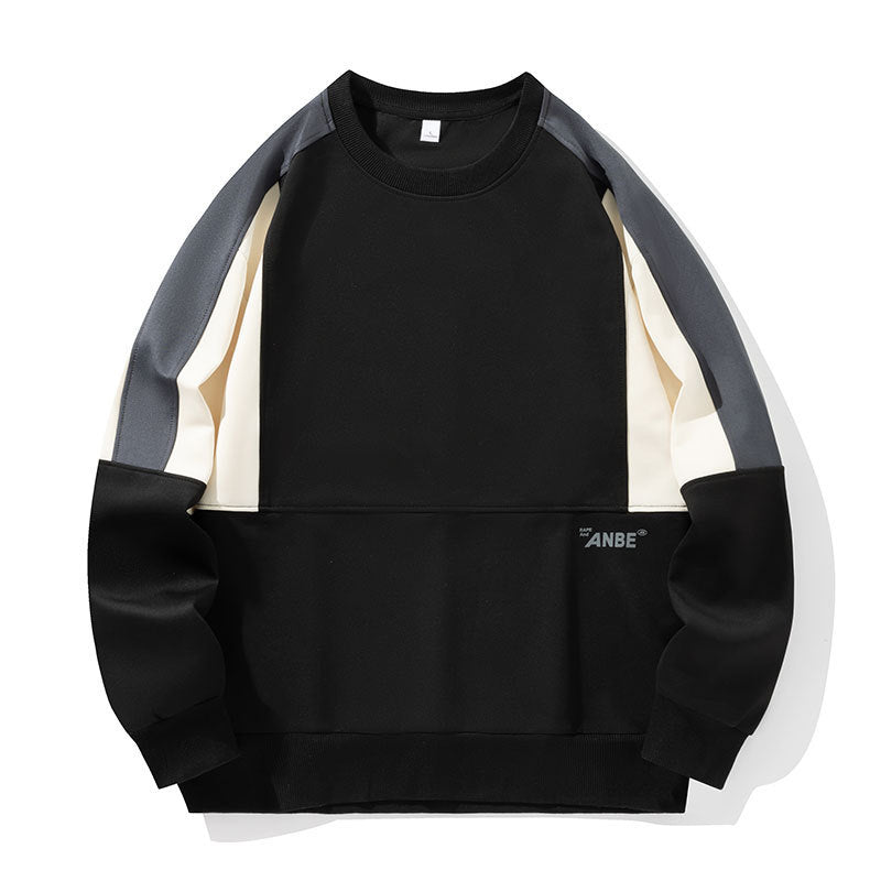 Men Colourblocked Pullover Sweatshirt