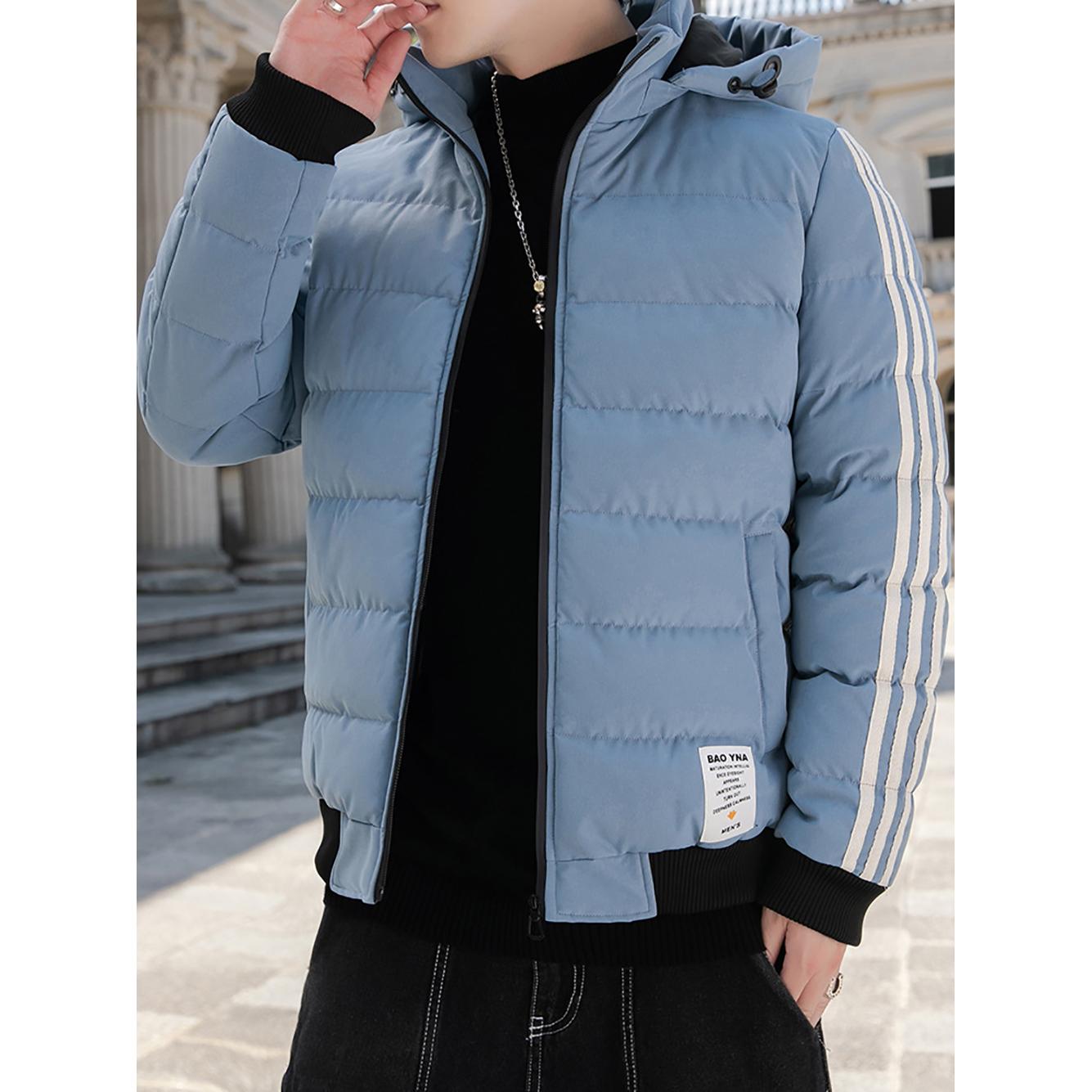 Men Hooded Puffer Jacket