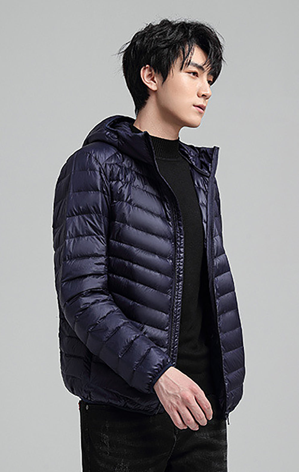Men Hooded Puffer Jacket