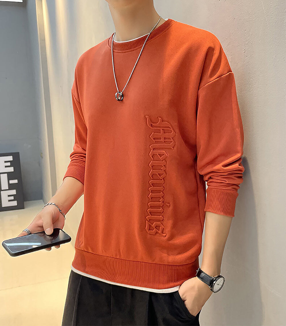 Men Typography Printed Sweatshirt