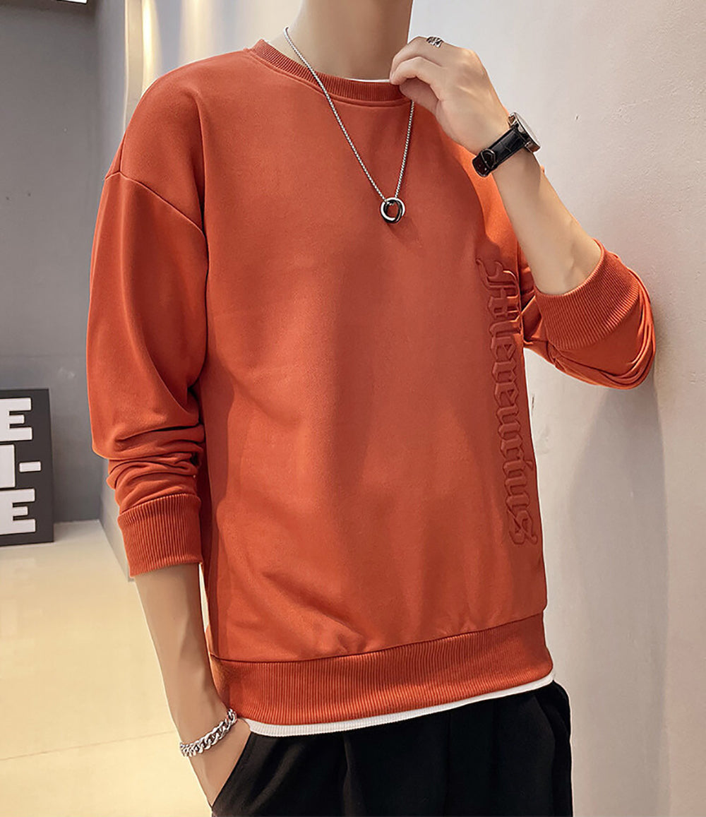 Men Typography Printed Sweatshirt