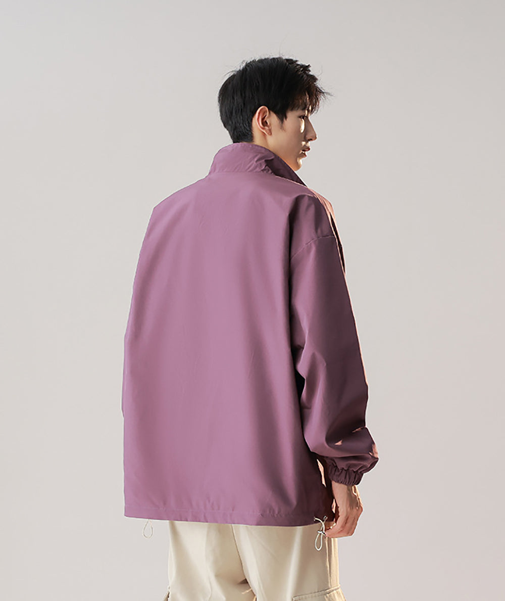 Men Lightweight Open Front Jacket