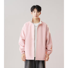 Men Lightweight Open Front Jacket