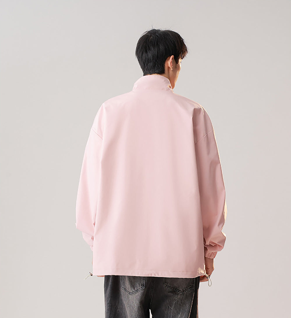 Men Lightweight Open Front Jacket