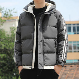 Men Hooded Padded Jacket