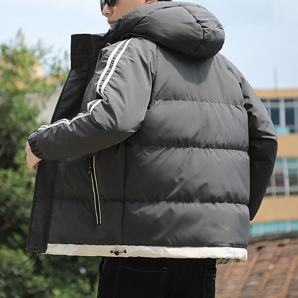 Men Hooded Padded Jacket