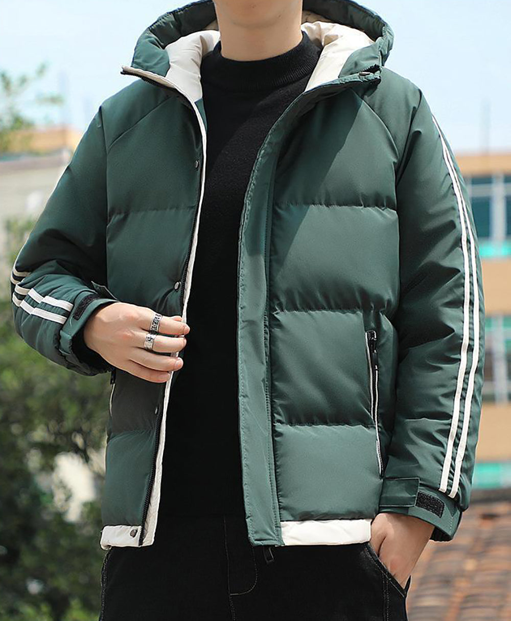 Men Hooded Puffer Jacket